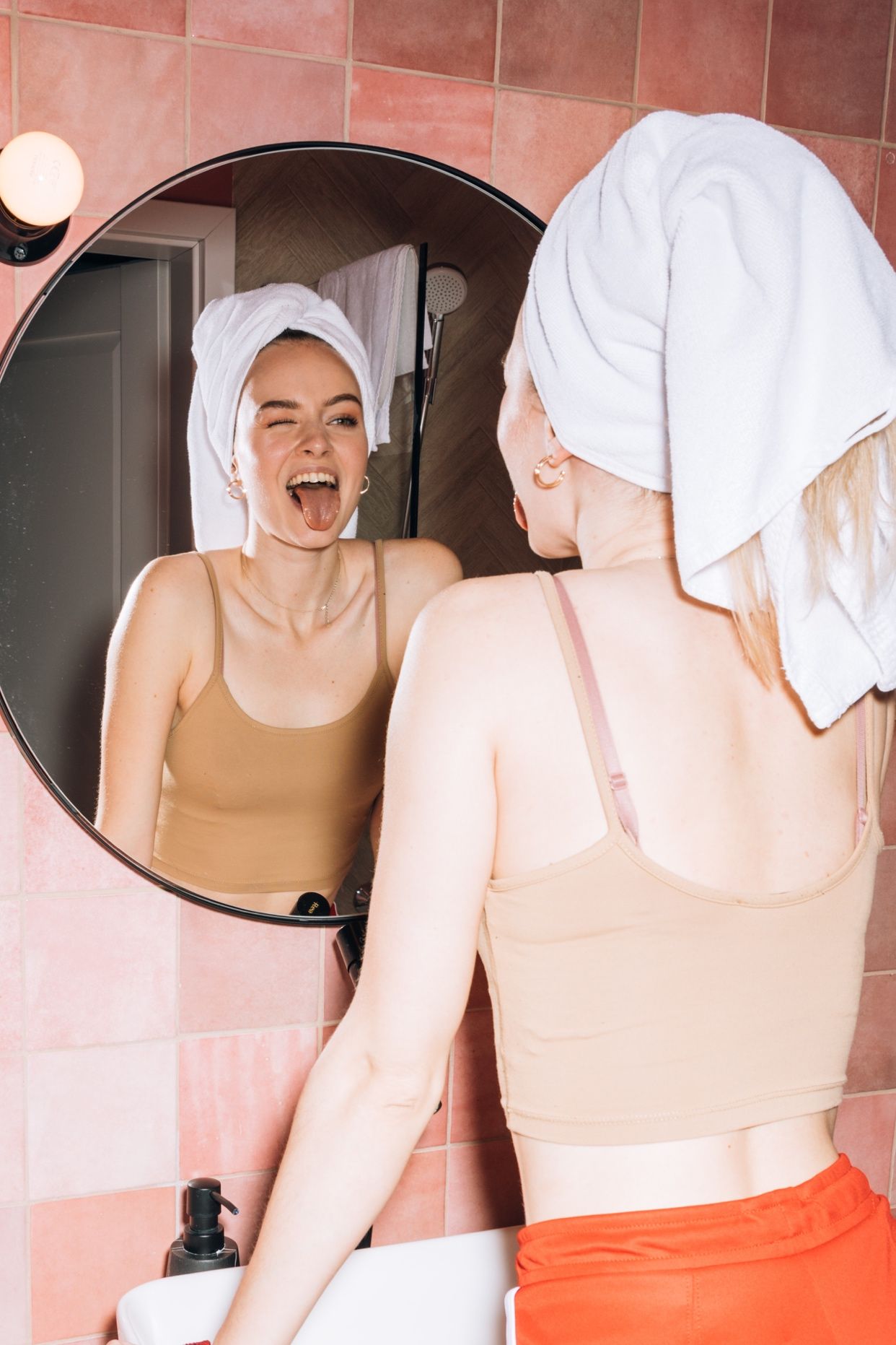 Bathroom photoshoot
