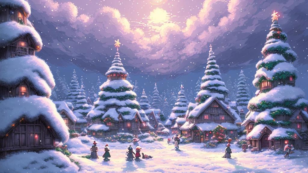 Anime Magical Christmas